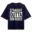 Straight Outta Don Bosco Men/Unisex Acid Wash Oversized T-Shirt in Navy Blue Color